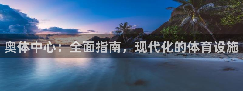 意昂体育3注册：奥体中心：全面指南，现代化的体育设施