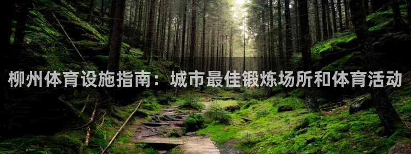 意昂3娱乐是那个系列的台子：柳州体育设施指南：城市最