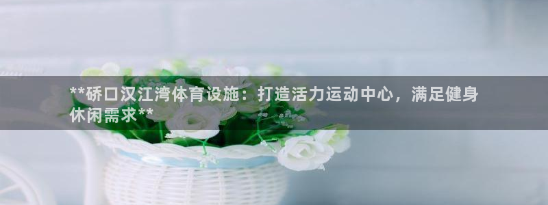 意昂3集团官网首页网址：**硚口汉江湾体育设施：打造