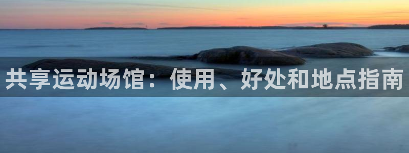 意昂3官网：共享运动场馆：使用、好处和地点指南