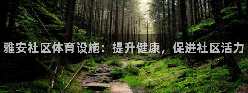 意昂体育3招商电话是多少啊：雅安社区体育设施：提升健