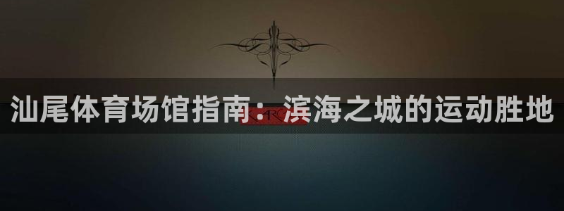 意昂体育3软件：汕尾体育场馆指南：滨海之城的运动胜地