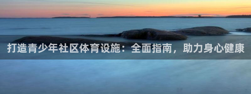 意昂3官网：打造青少年社区体育设施：全面指南，助力身