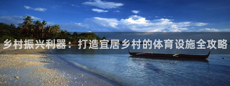 意昂体育3平台APP：乡村振兴利器：打造宜居乡村的体育设施全